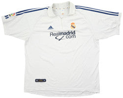 Maillot Real Madrid Domicile 2001-02 Adidas Vintage XXL