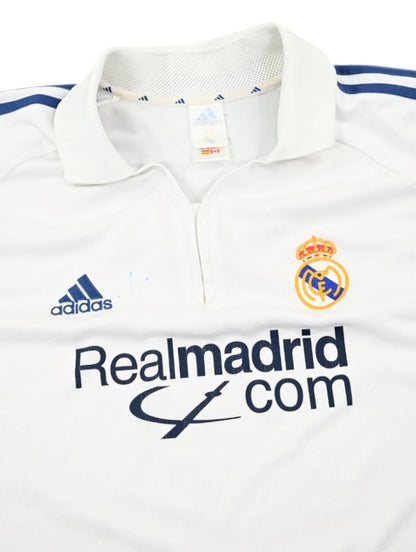 Maillot Real Madrid Domicile 2001-02 Adidas Vintage XXL