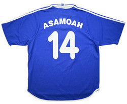 Maillot Schalke 04 2001-02 Adidas Asamoah Domicile Vintage