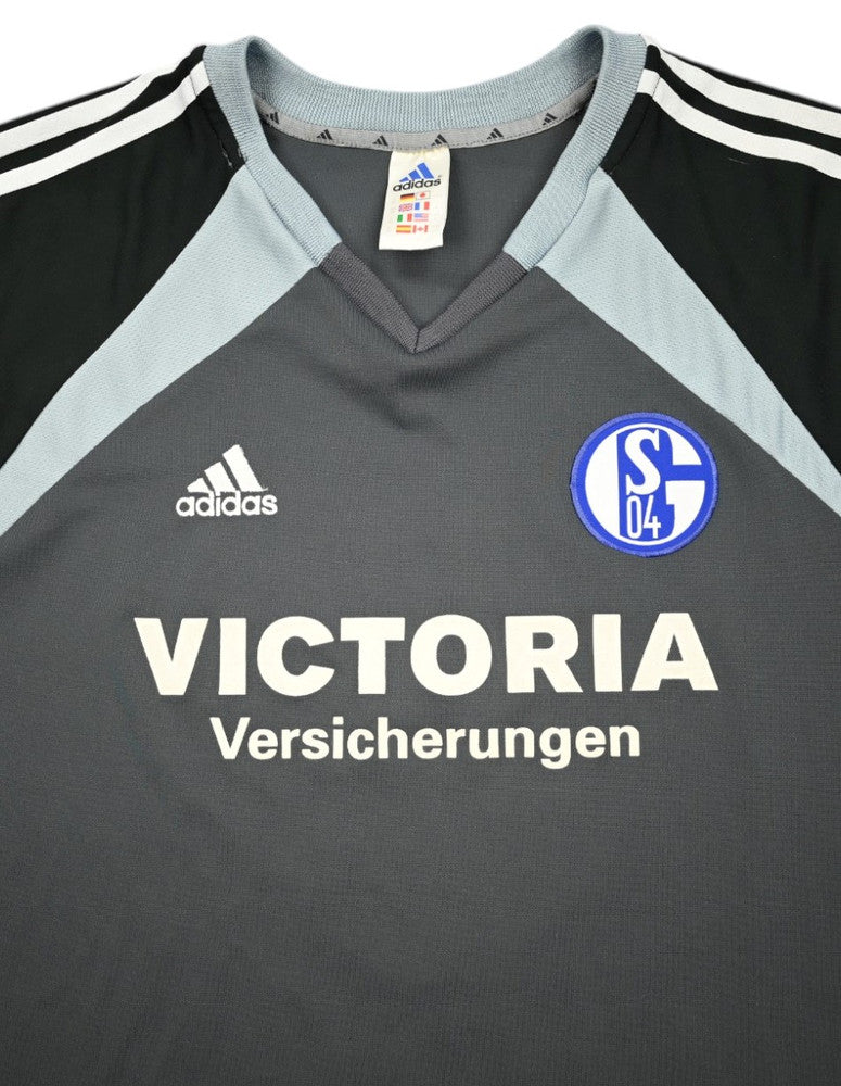 Maillot Extérieur Schalke 04 2001-02 Adidas Böhme Vintage