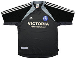 Maillot Schalke 04 Extérieur Adidas 2001-02 Vintage collector