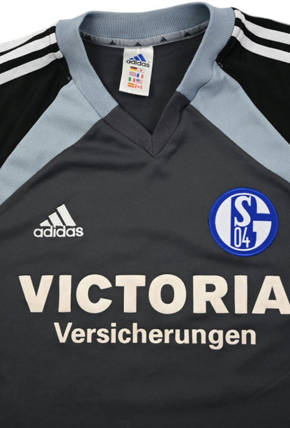 Maillot Schalke 04 Extérieur Adidas 2001-02 Vintage collector