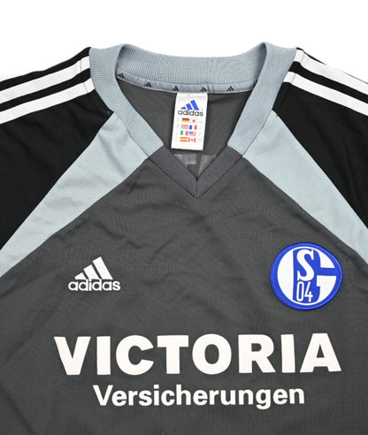 Maillot Schalke 04 Extérieur 2001-02 Adidas Vintage - 9/10