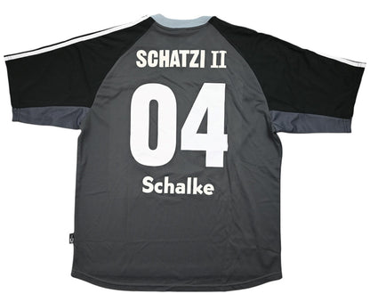 Maillot Schalke 04 Extérieur 2001-02 Adidas Vintage - 9/10