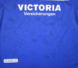 Maillot Schalke 04 Domicile Adidas 2001-02 Vintage Signé