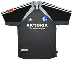 Maillot Schalke 04 Extérieur 2001-02 Adidas Waldoch vintage