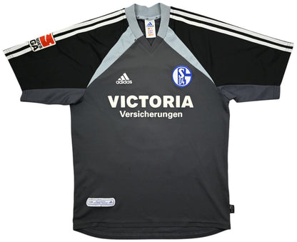 Maillot Schalke 04 Extérieur 2001-02 Adidas Waldoch vintage