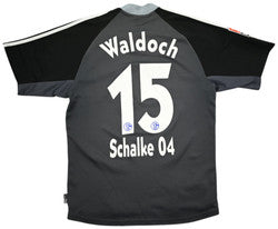 Maillot Schalke 04 Extérieur 2001-02 Adidas Waldoch vintage