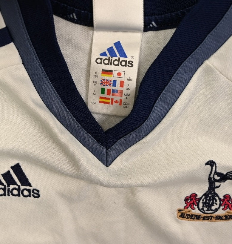 Maillot Tottenham Domicile 2001-02 Adidas Holsten Vintage