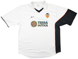 Maillot Valencia Domicile Nike 2001-02 Terra Mitica vintage