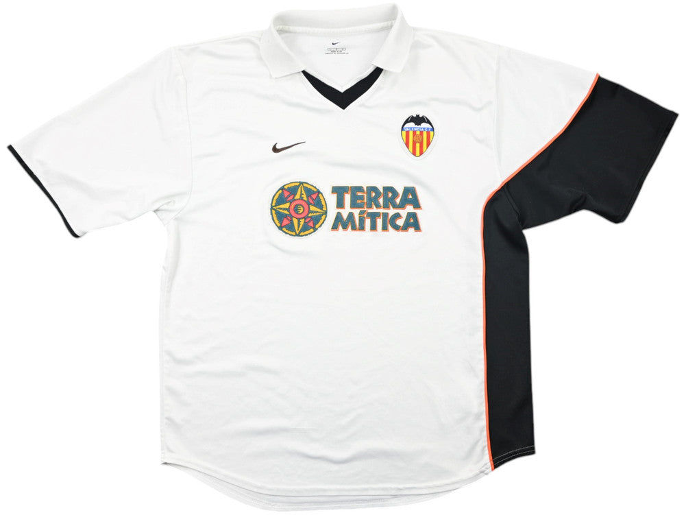 Maillot Valencia Domicile Nike 2001-02 Terra Mitica vintage
