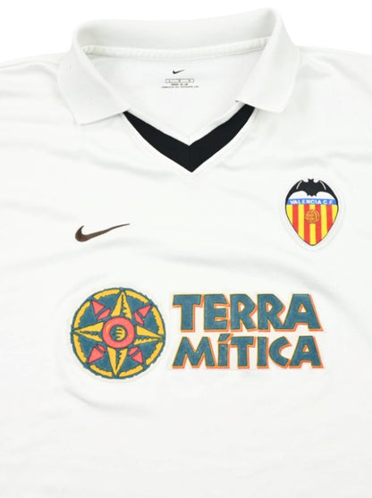 Maillot Valencia Domicile Nike 2001-02 Terra Mitica vintage