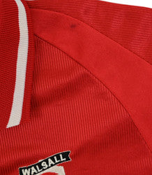 Maillot Walsall FC 2001-02 Domicile Beaver Vintage Collector