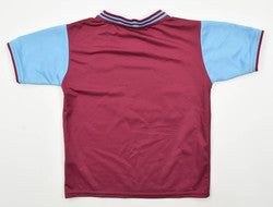 Maillot West Ham Fila 2001-02 Domicile Vintage Enfant 5-6 ans