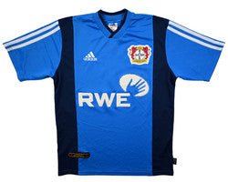 Maillot Bayer Leverkusen 2001-03 Adidas Kirsten vintage domicile