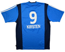 Maillot Bayer Leverkusen 2001-03 Adidas Kirsten vintage domicile