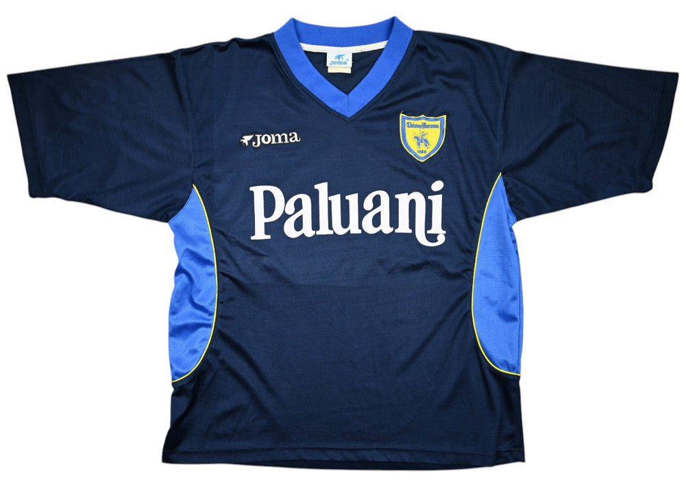 Maillot Chievo Verona Extérieur Joma 2001-03 vintage collector