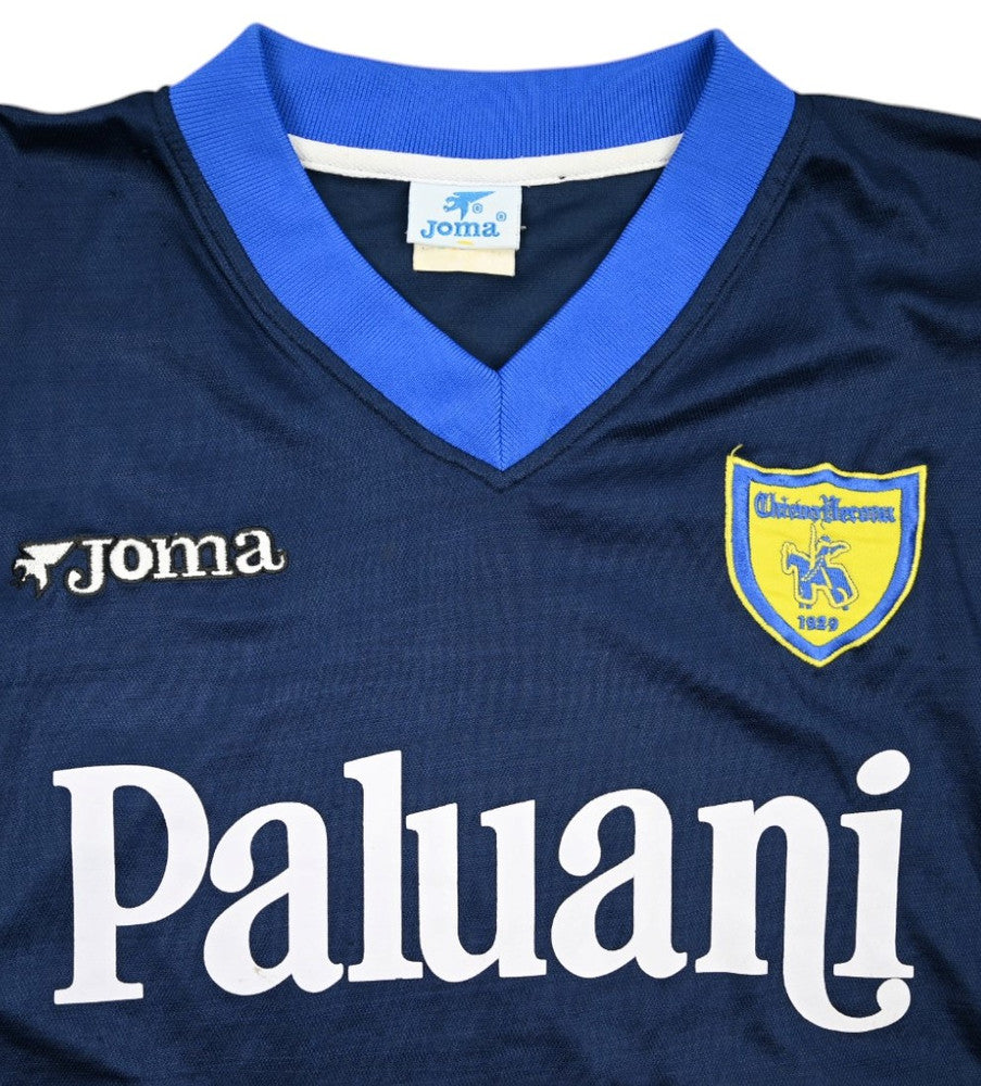 Maillot Chievo Verona Extérieur Joma 2001-03 vintage collector
