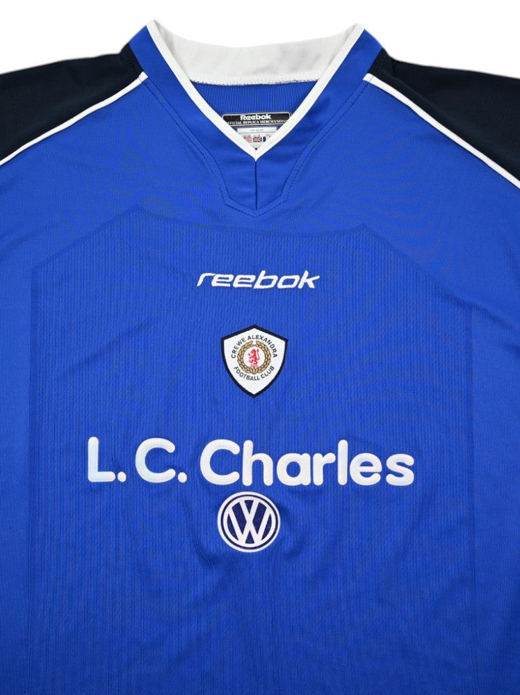Maillot Crewe Alexandra 2001-03 Domicile Reebok Vintage XL