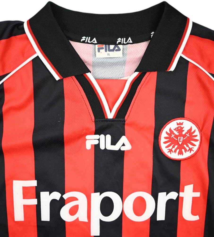 Maillot Eintracht Frankfurt 2001-03 Fila Player Issue Kryszalowicz
