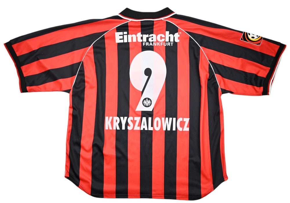 Maillot Eintracht Frankfurt 2001-03 Fila Player Issue Kryszalowicz