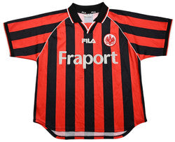 Maillot Eintracht Frankfurt Domicile Fila 2001-03 vintage Fraport