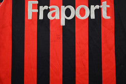 Maillot Eintracht Frankfurt Domicile Fila 2001-03 vintage Fraport