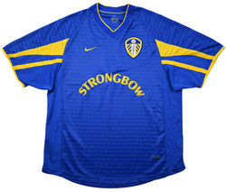 Maillot Leeds United Domicile 2001-03 Nike Strongbow vintage
