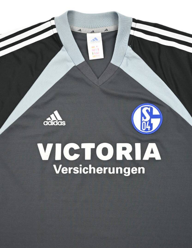 Maillot Schalke 04 Extérieur Adidas 2001-03 Vintage 9/10