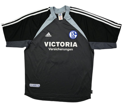 Maillot Schalke 04 Extérieur Adidas 2001-03 Hajto Vintage