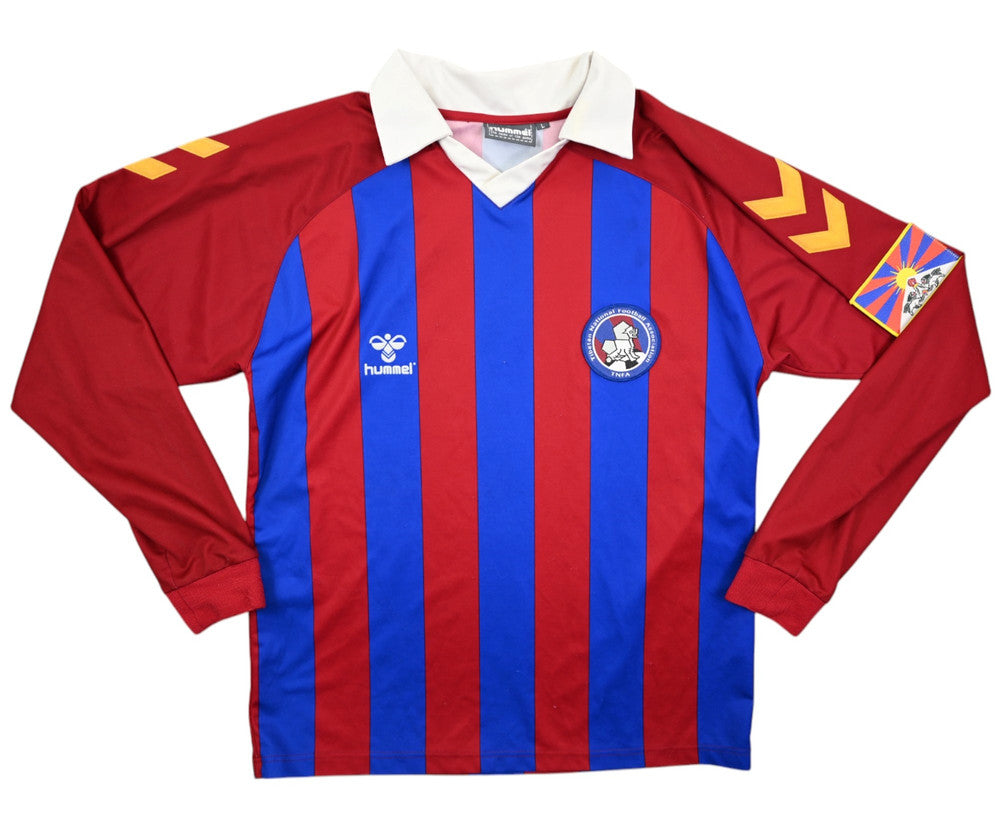 Maillot Tibet 2001 Hummel Manches Longues Vintage L