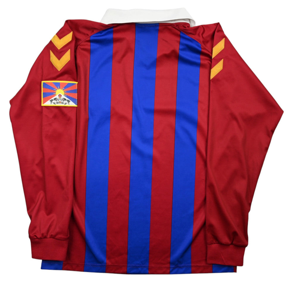 Maillot Tibet 2001 Hummel Manches Longues Vintage L