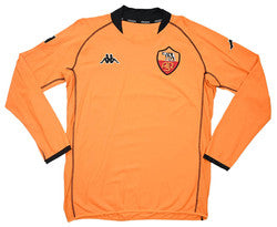 Maillot AS Roma Extérieur 2002-03 Kappa Manches Longues 3XL