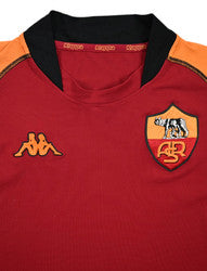 Maillot AS Roma Domicile 2002-03 Kappa Manches Longues Vintage