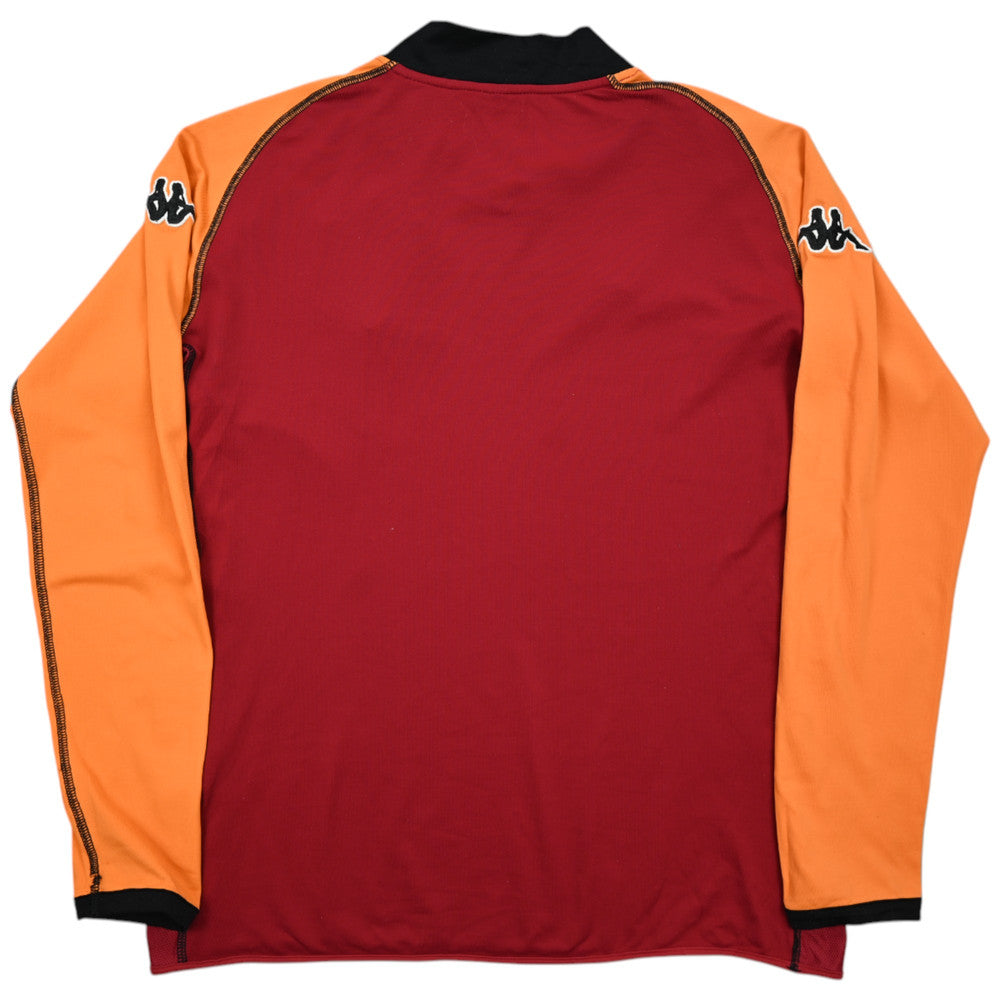 Maillot AS Roma Domicile 2002-03 Kappa Manches Longues Vintage