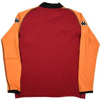 Maillot AS Roma Domicile 2002-03 Kappa Manches Longues Vintage