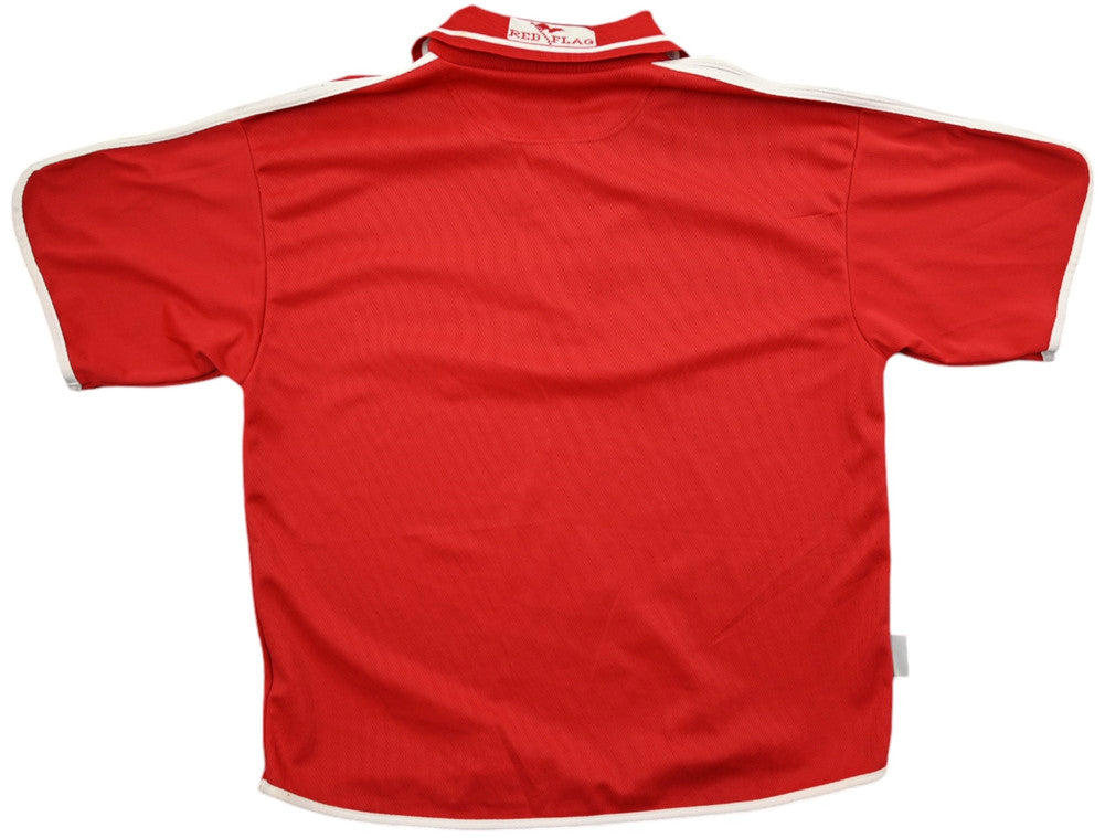 Maillot Barnsley 2002-03 Domicile Red Flag ISOFT vintage XL