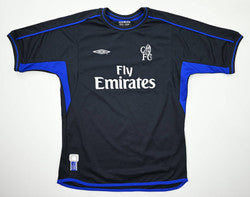 Maillot Chelsea 2002-03 Umbro Fly Emirates vintage L Boys
