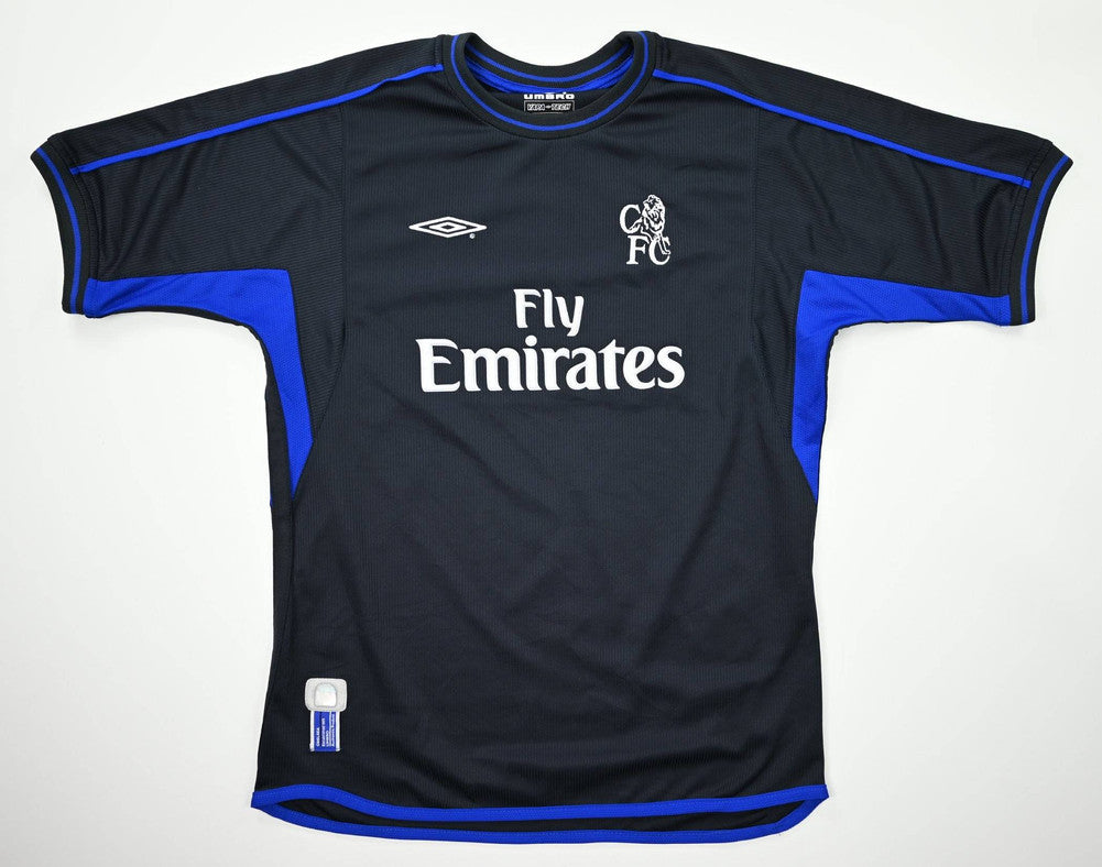 Maillot Chelsea 2002-03 Umbro Fly Emirates vintage L Boys