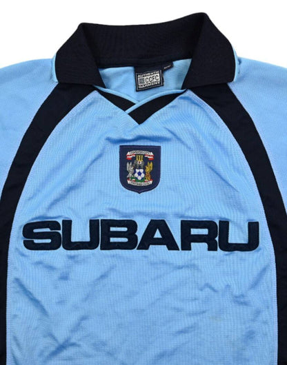 Maillot Coventry City Domicile 2002-03 Official Subaru vintage