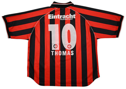Maillot Eintracht Frankfurt Domicile Fila 2002-03 Vintage FRAPORT
