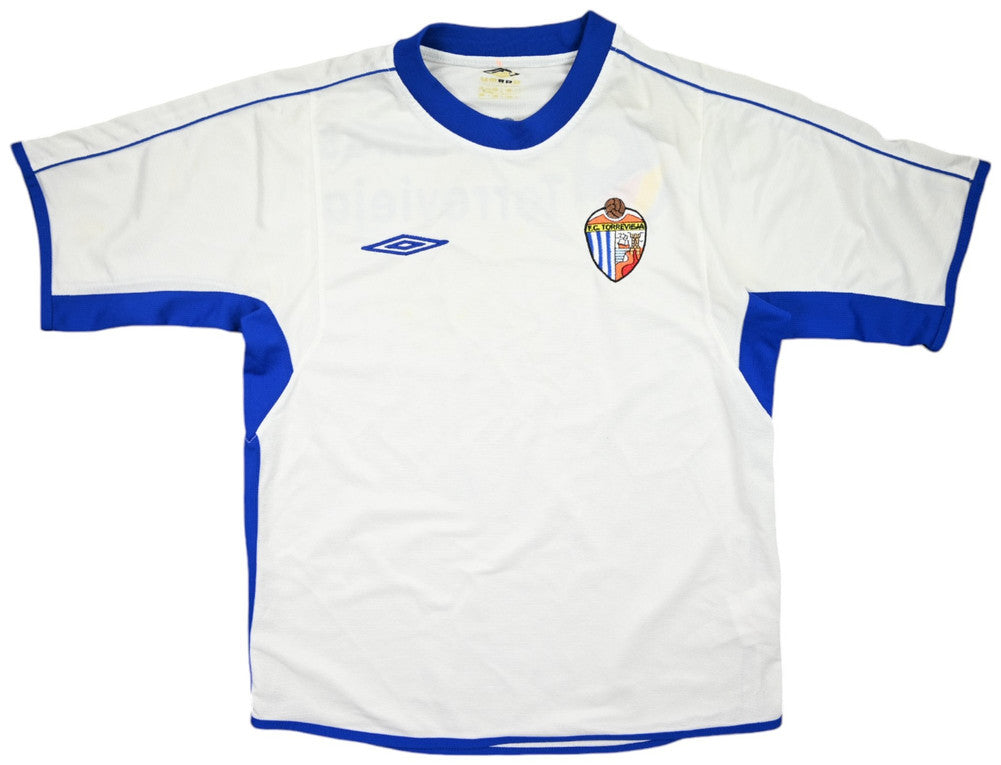 Maillot FC Torrevieja Extérieur Umbro 2002-03 vintage collector