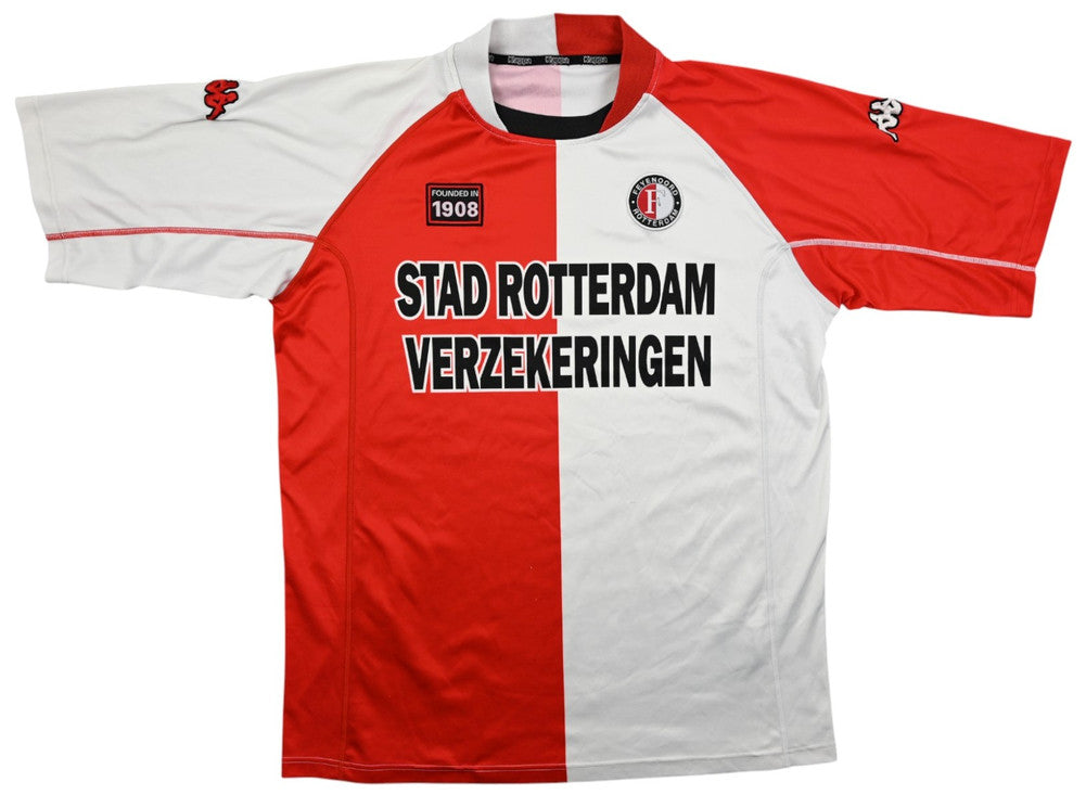 Maillot Feyenoord Domicile Kappa 2002-03 Vintage Collector