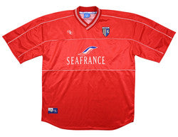 Maillot Gillingham FC 2002-03 Domicile Vintage SeaFrance - L