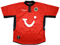 Maillot Hannover 96 Domicile Uhlsport 2002-03 Idrissou Vintage