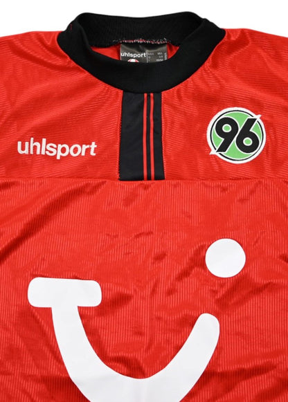 Maillot Hannover 96 Domicile Uhlsport 2002-03 Idrissou Vintage