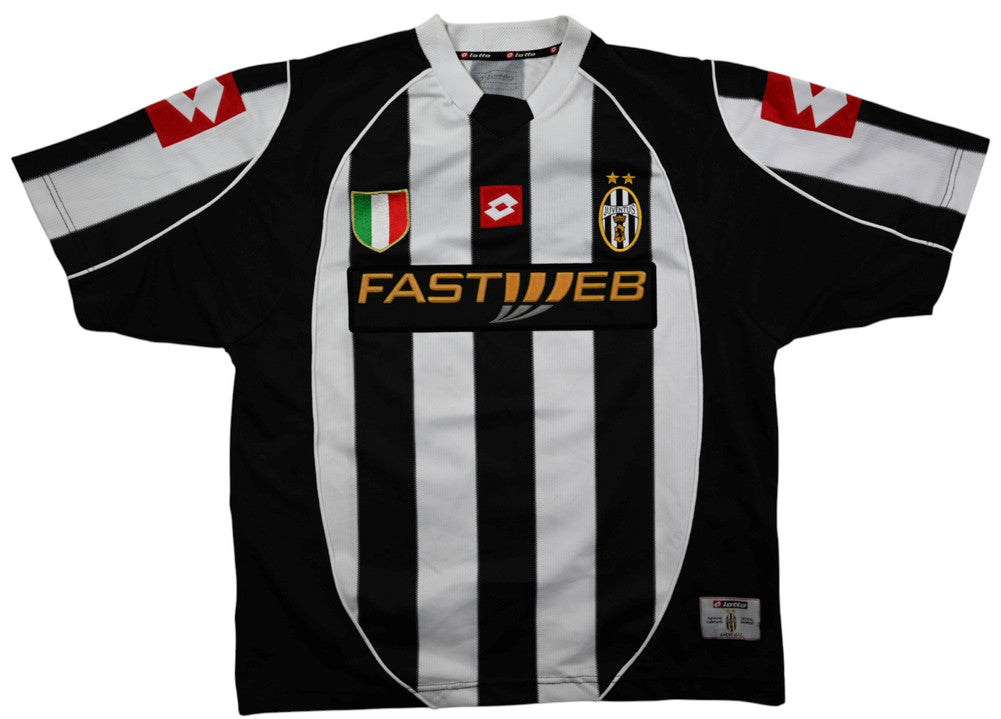 Maillot Juventus 2002-03 Lotto Nedved Domicile Vintage