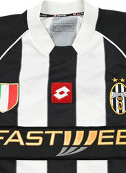 Maillot Juventus Domicile 2002-03 Lotto Fastweb Vintage L