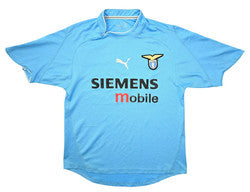 Maillot Lazio 2002-03 Puma Domicile Vintage Siemens Mobile