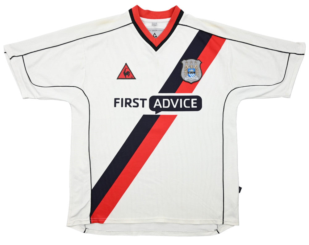 Maillot Manchester City Extérieur 2002-03 Benarbia Le Coq Sportif